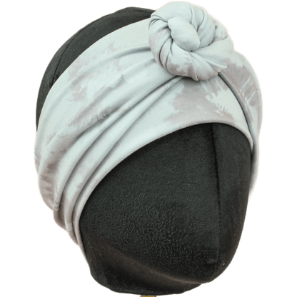 Ocean Gray Wrap Headband - The Sassy Olive