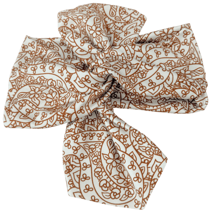 Ocotillo Paisley Top Knot Headband - The Sassy Olive