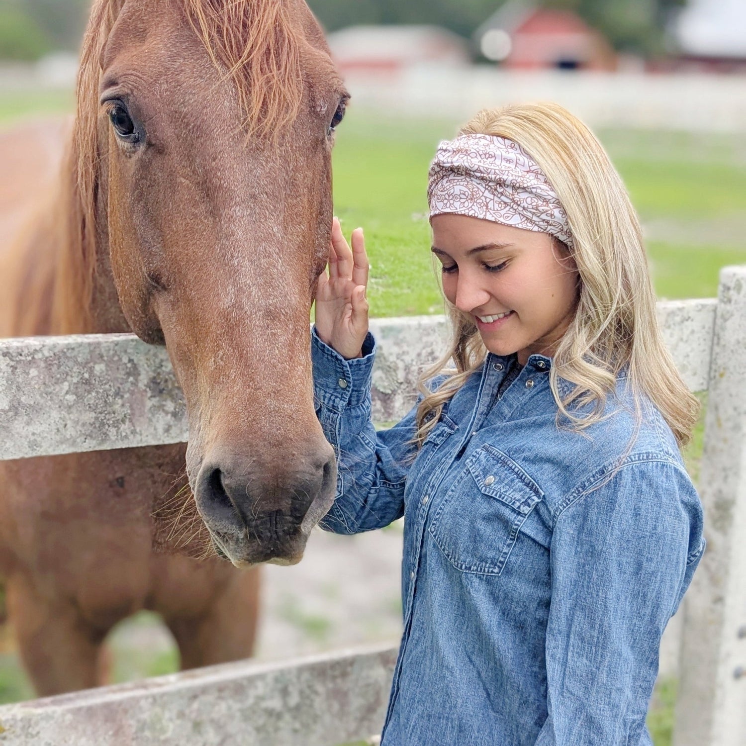 Ocotillo Paisley Wrap Headband - The Sassy Olive