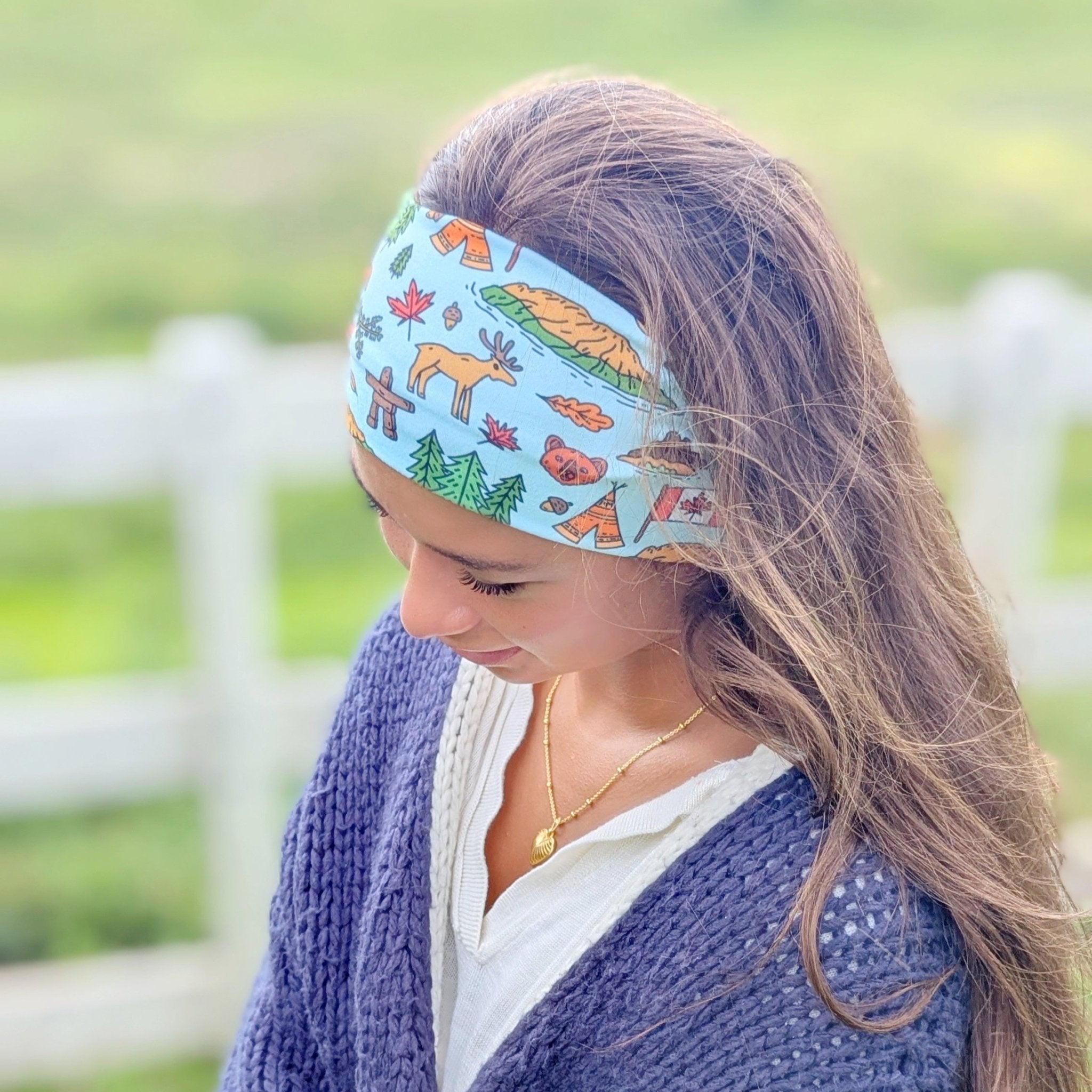 Oh, Canada! Stretch Headband - The Sassy Olive