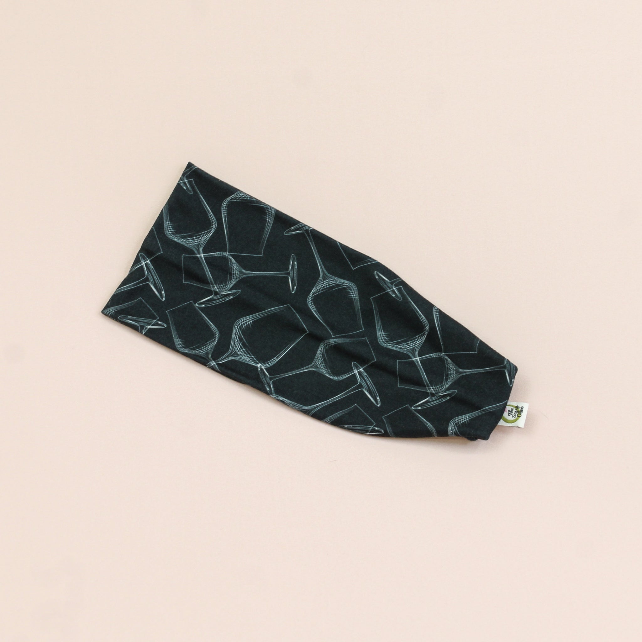 Ok, Just One Glass Stretch Headband - The Sassy Olive