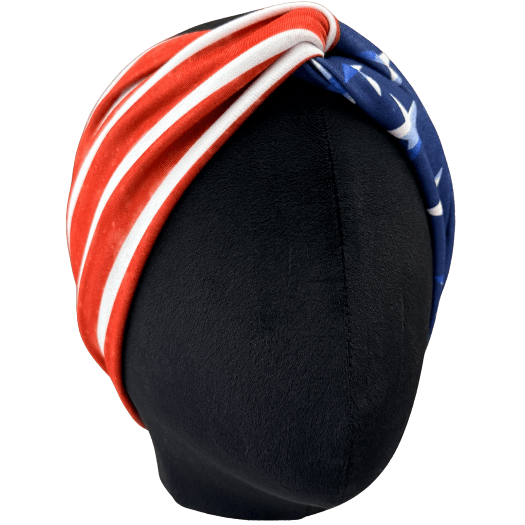 Old Glory Twist Headband - The Sassy Olive