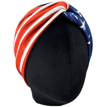 Old Glory Twist Headband - The Sassy Olive