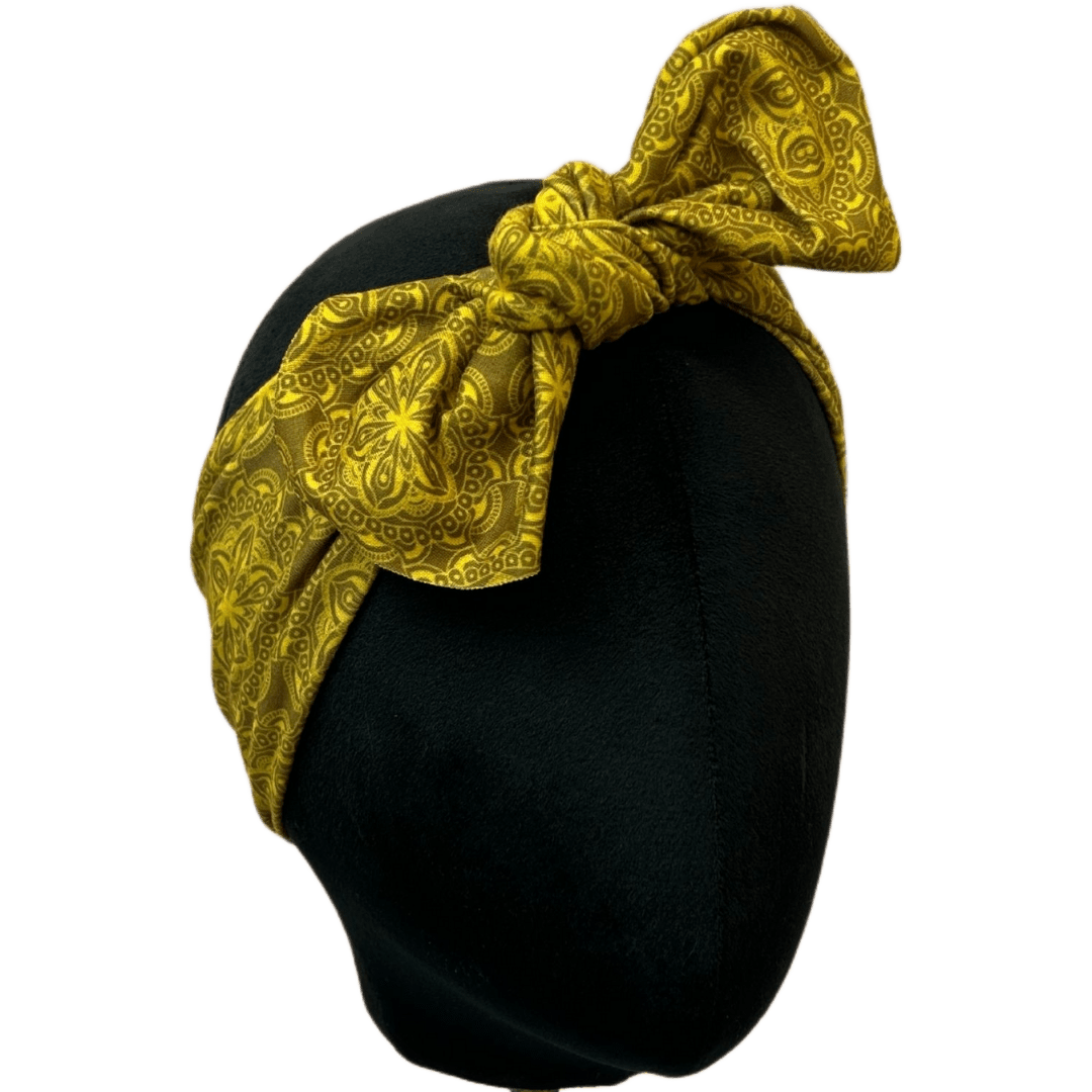 Olive Medallions Top Knot Headband - The Sassy Olive