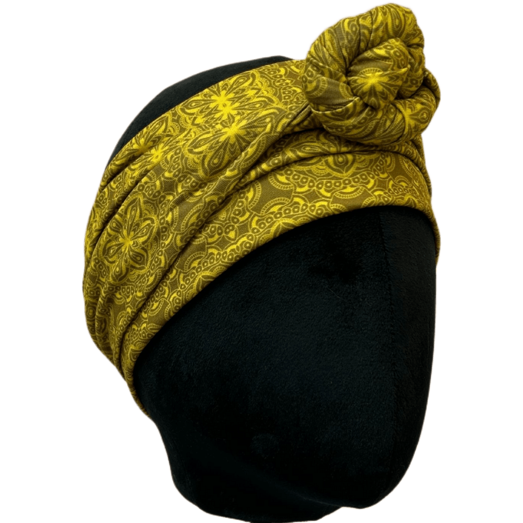 Olive Medallions Wrap Headband - The Sassy Olive
