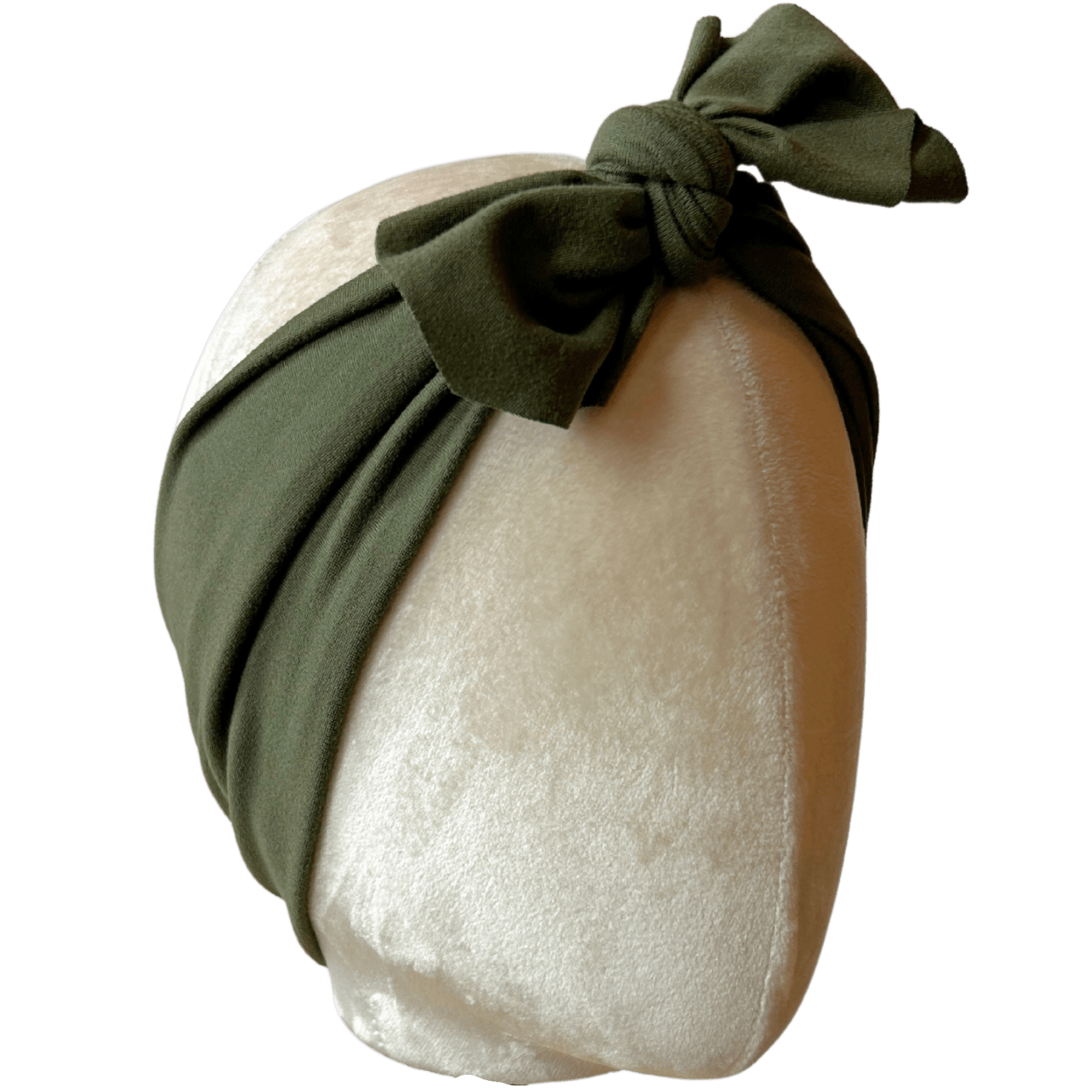 Olive Topknot Headband - The Sassy Olive