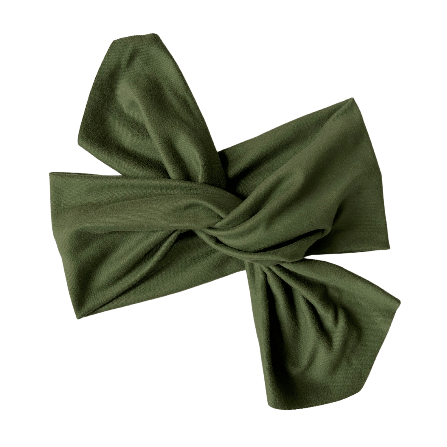 Olive Topknot Headband - The Sassy Olive