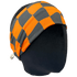 Orange and Black Check Stretch Headband - The Sassy Olive