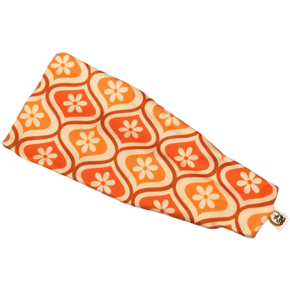 Orange Couch Stretch Headband - The Sassy Olive