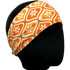 Orange Couch Stretch Headband - The Sassy Olive