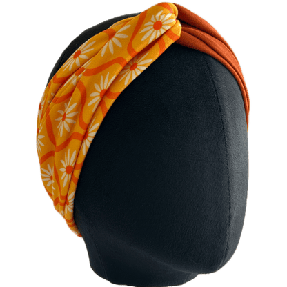 Orange Couch Twist Headband - The Sassy Olive