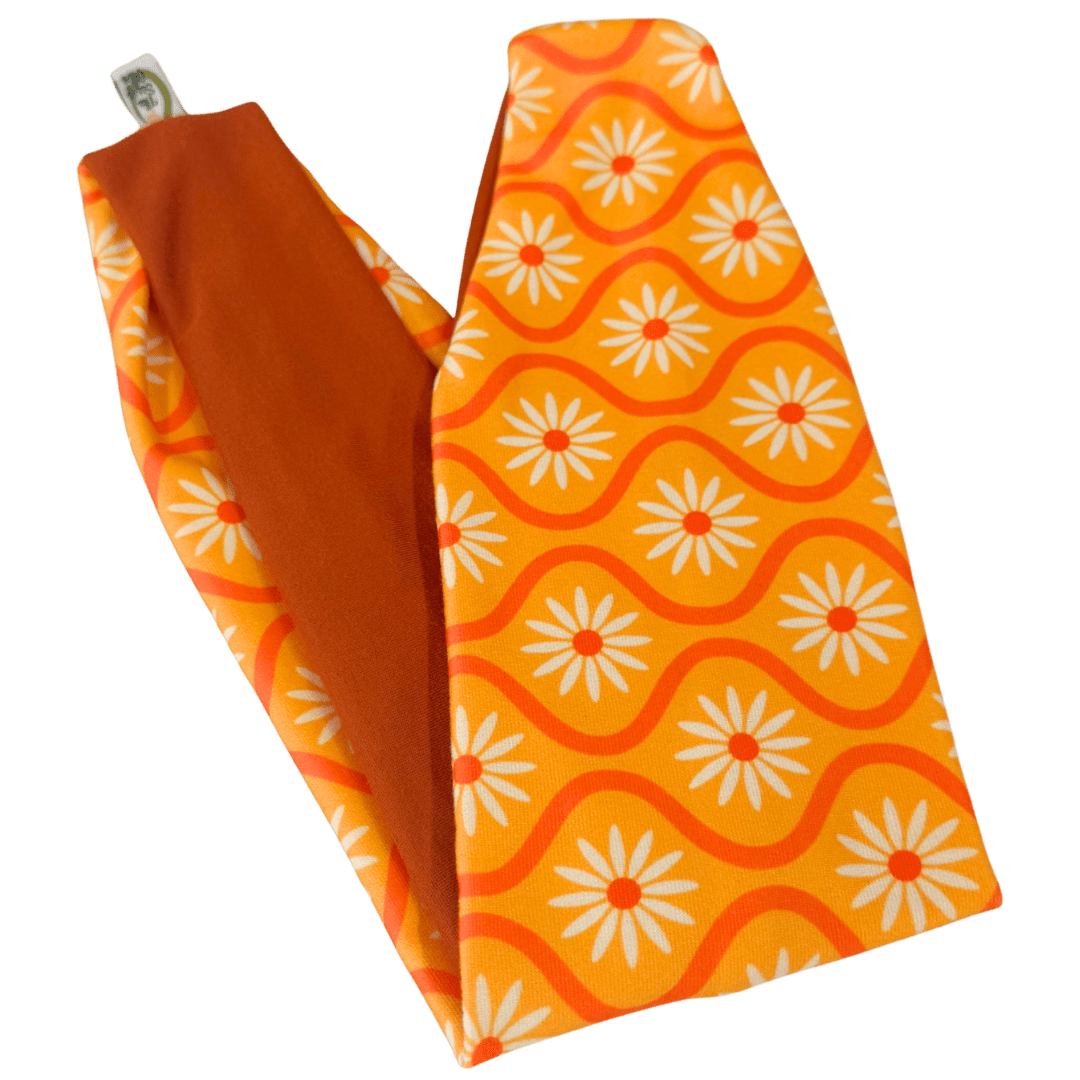 Orange Couch Twist Headband - The Sassy Olive