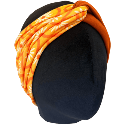 Orange Couch Twist Headband - The Sassy Olive