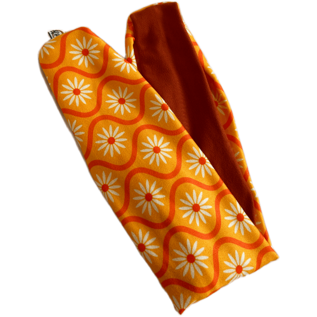 Orange Couch Twist Headband - The Sassy Olive
