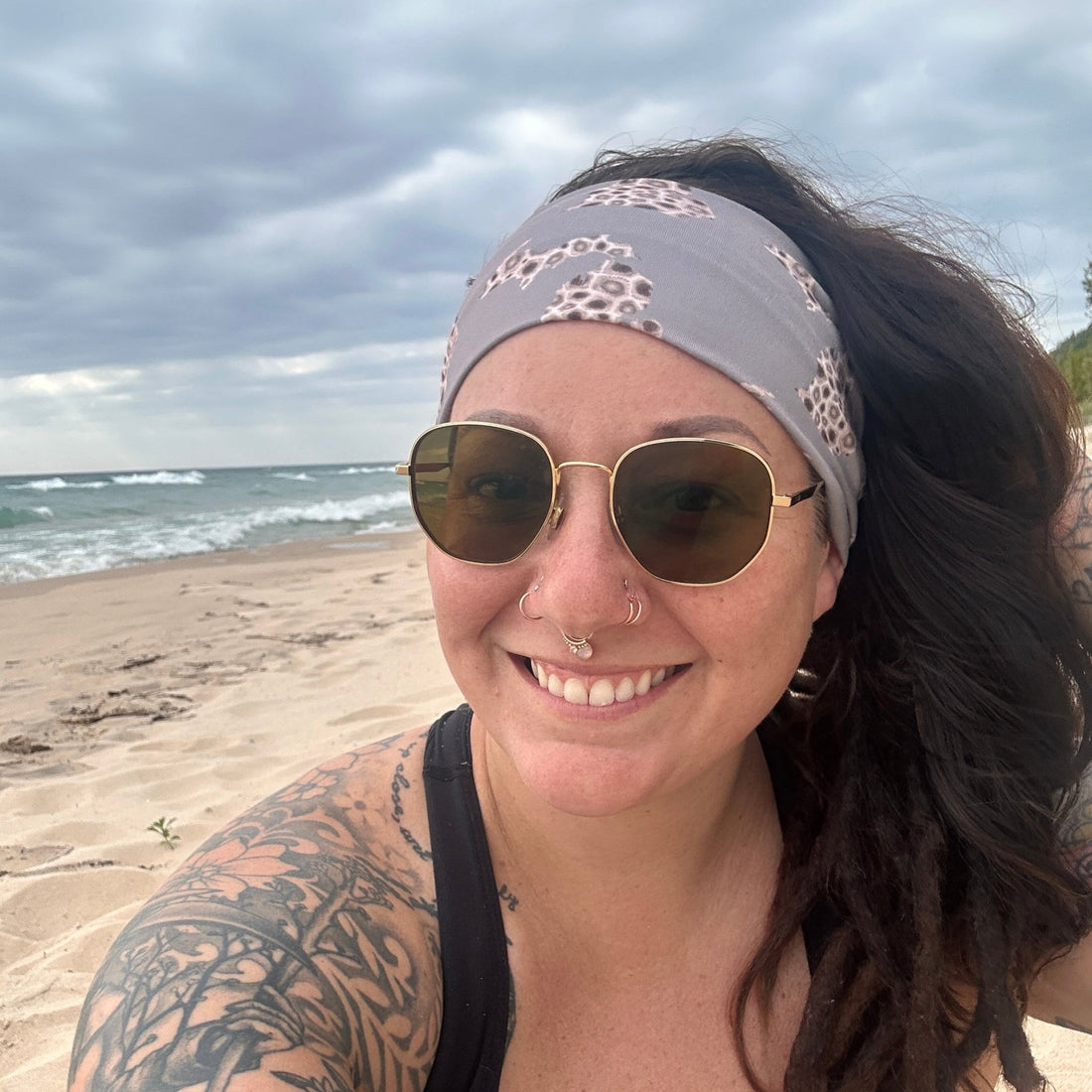 Our State Stone Stretch Headband - The Sassy Olive