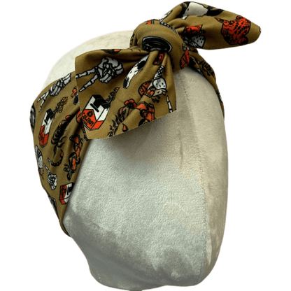 Outlaws Top Knot Headband - The Sassy Olive