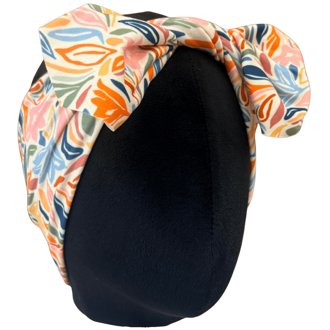 Painted Expression Top Knot Headband - The Sassy Olive