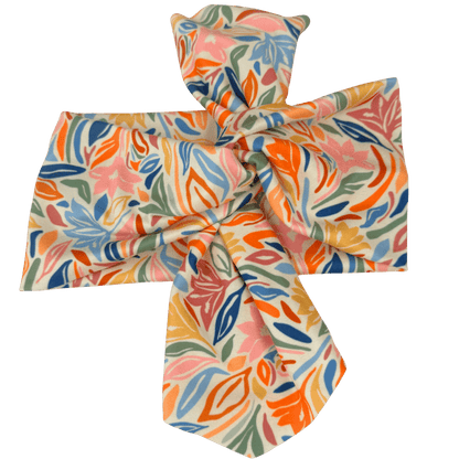 Painted Expression Top Knot Headband - The Sassy Olive