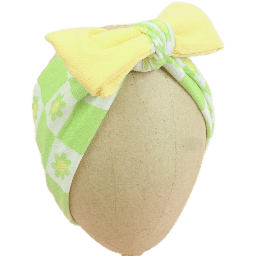 Pastel Green Groovy Baby Headband - The Sassy Olive