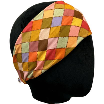 Patchwork Stretch Headband - The Sassy Olive