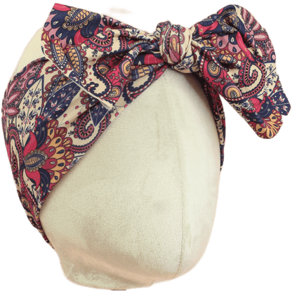 Pateast Paisley Top Knot Headband - The Sassy Olive