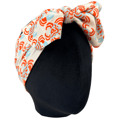 Patriotic Coastline Crab Top Knot Headband - The Sassy Olive