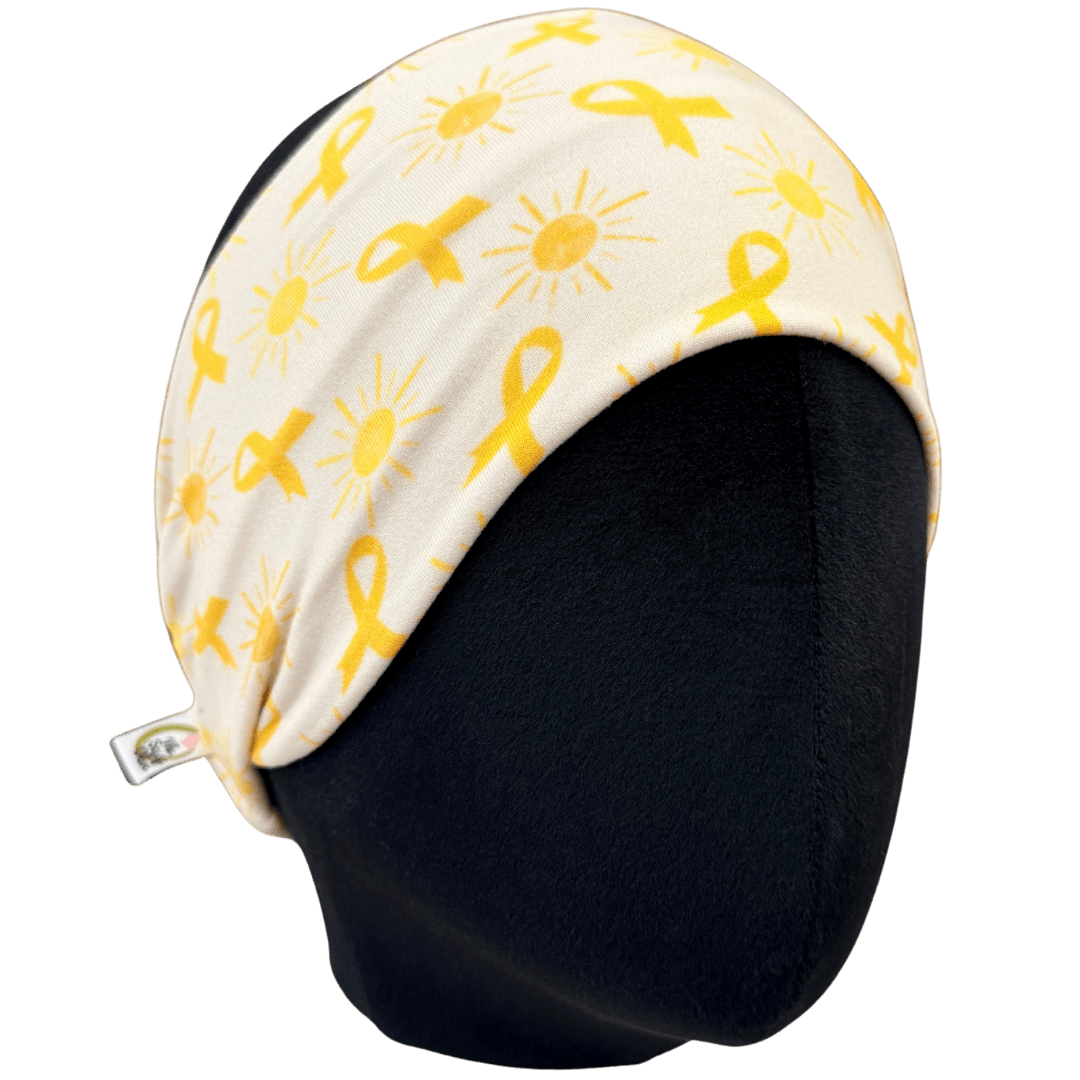 Pediatric Cancer Awareness Stretch Headband - The Sassy Olive