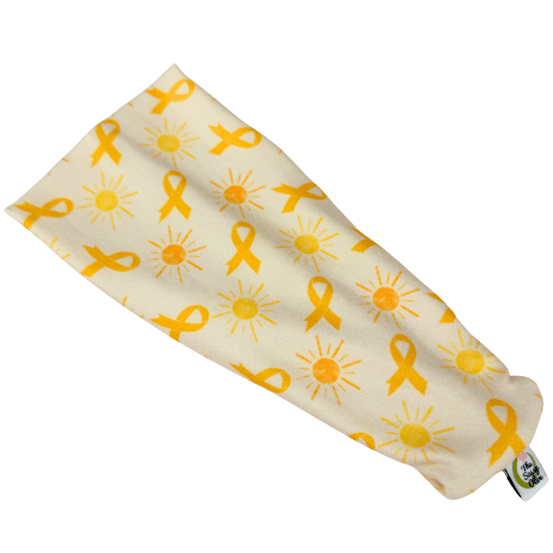 Pediatric Cancer Awareness Stretch Headband - The Sassy Olive