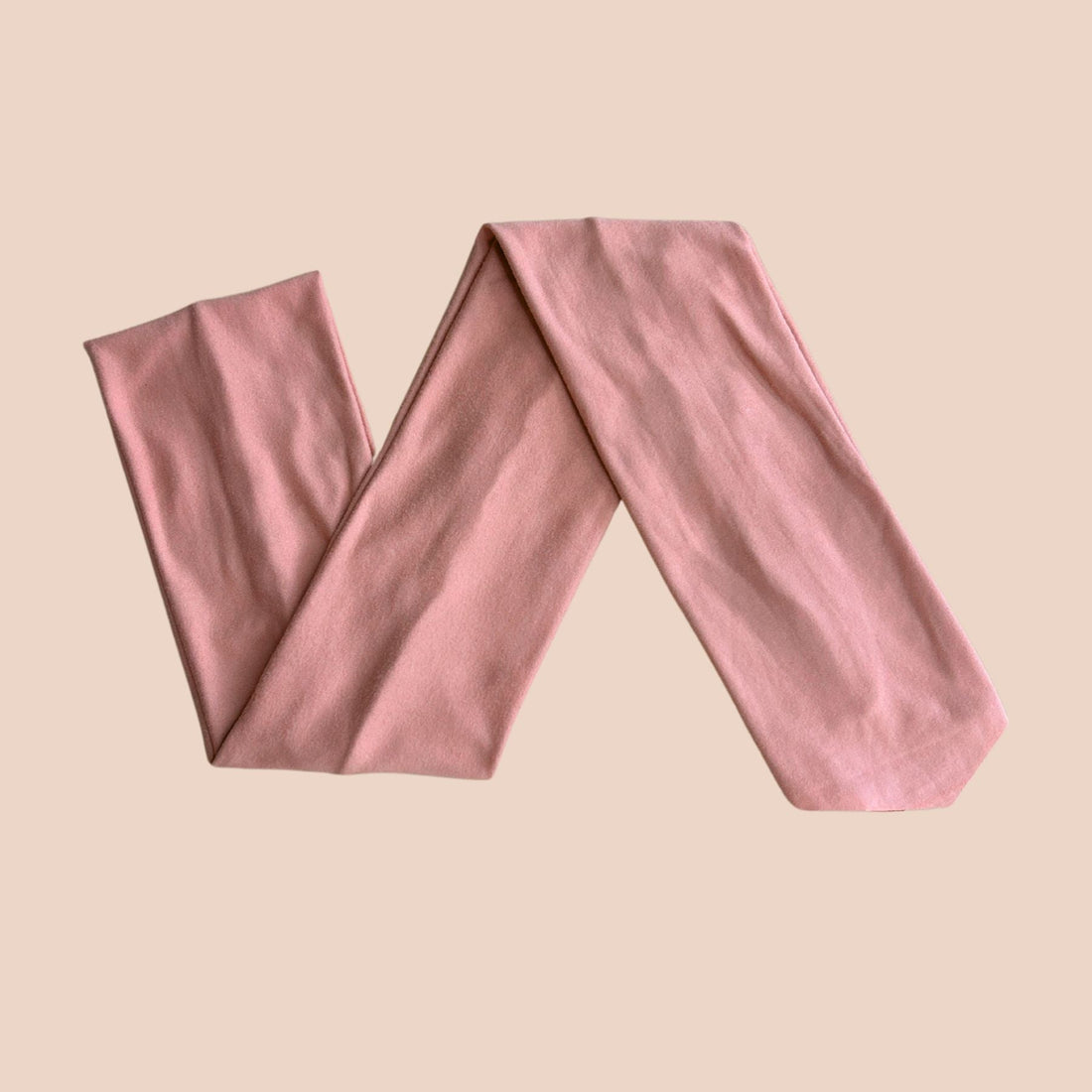 Peony Pink Solid Wrap Headband - The Sassy Olive