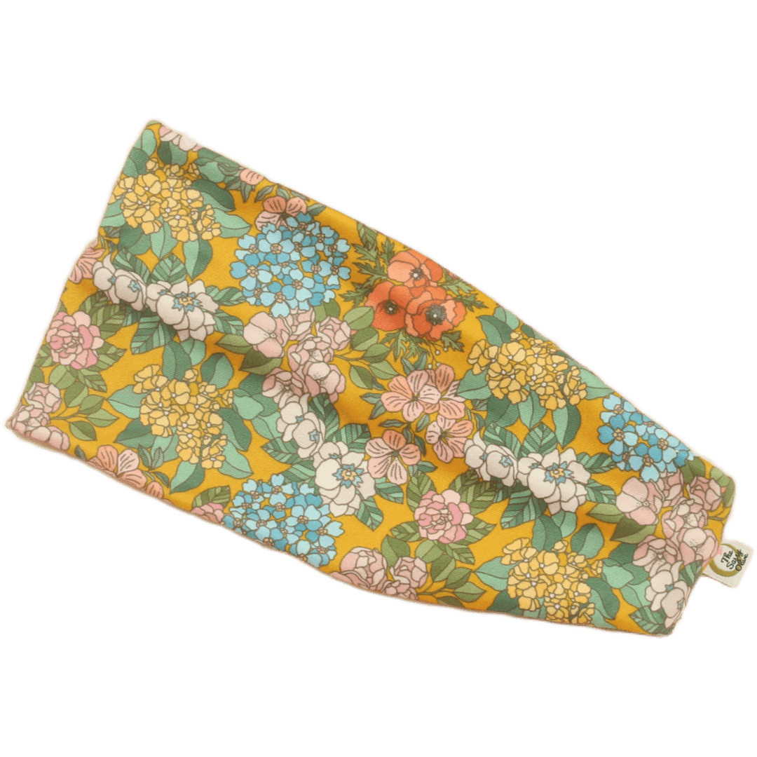 Pepperland Floral Stretch Headband - The Sassy Olive