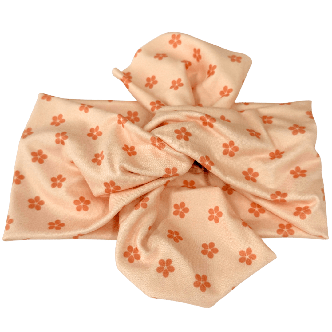 Petal Patch Topknot Headband - The Sassy Olive