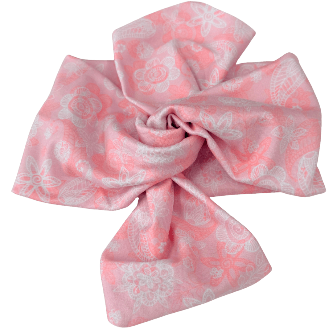 Petals &amp; Paisley Top Knot Headband - The Sassy Olive