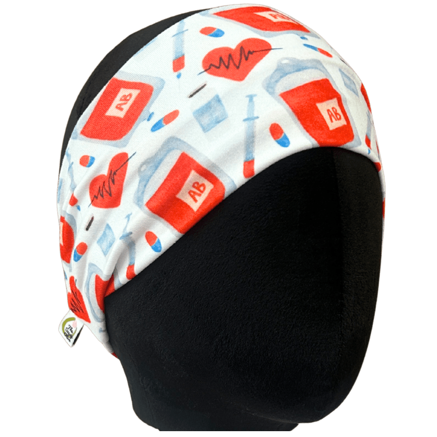 Phlebotomy Love Stretch Headband - The Sassy Olive