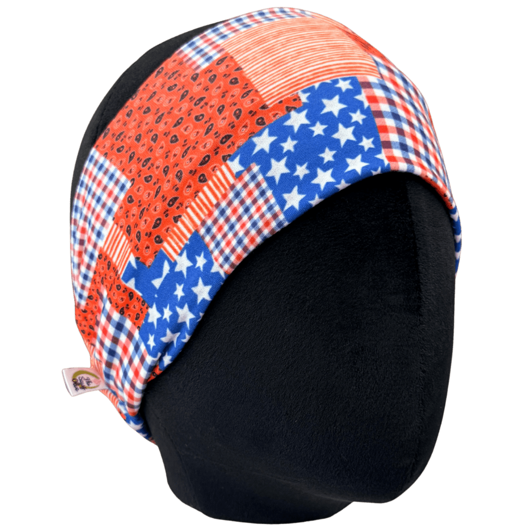 Picnic With Uncle Sam Stretch Headband - The Sassy Olive
