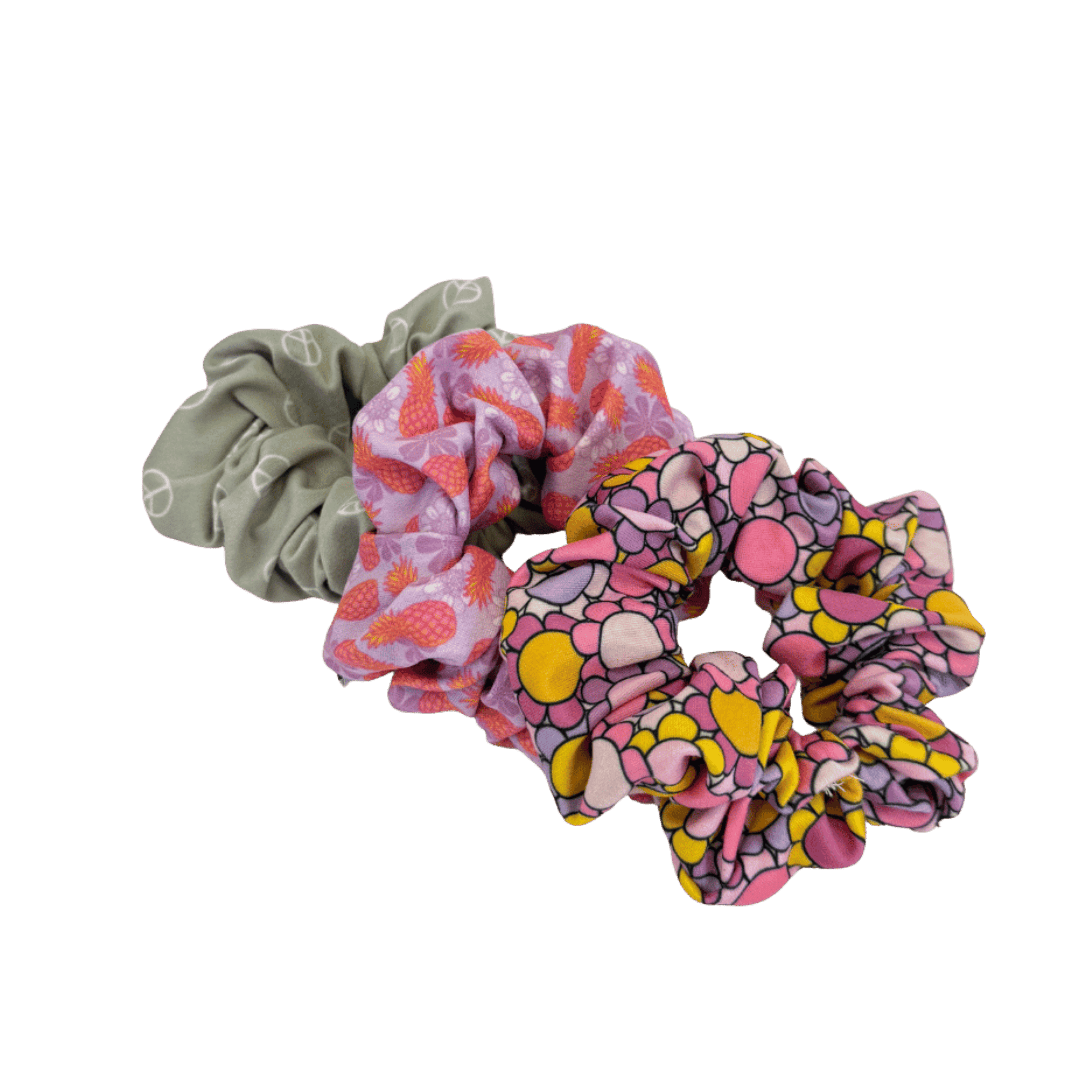 Pineapple Boom Scrunchie Pack - The Sassy Olive