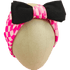 Pink Checkered Baby Headband - The Sassy Olive