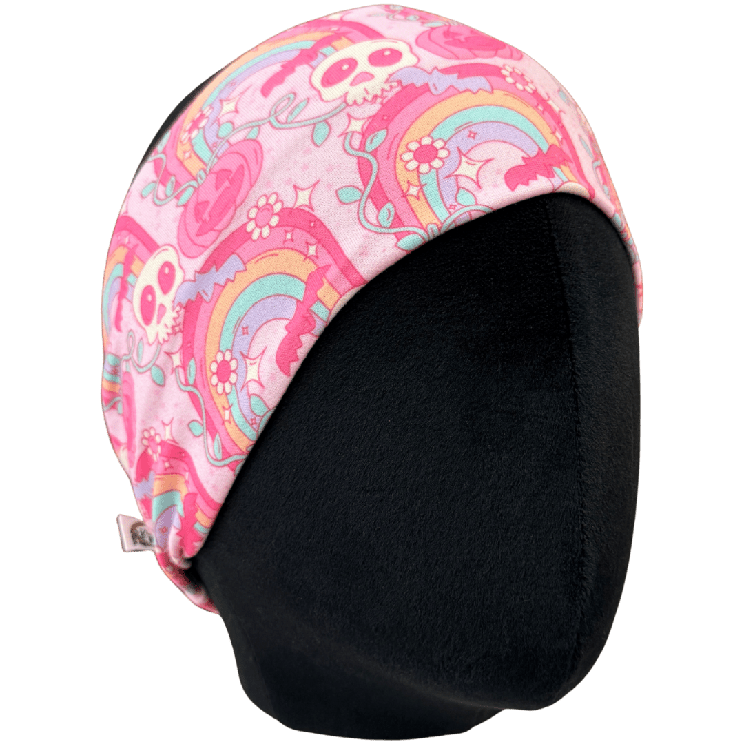 Pink Halloween Stretch Headband - The Sassy Olive