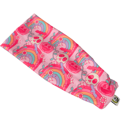 Pink Halloween Stretch Headband - The Sassy Olive
