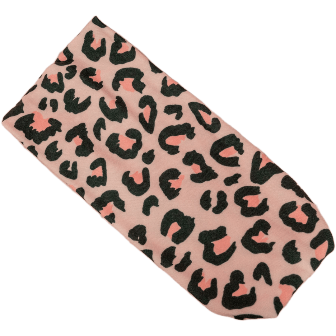 Pink Leopard Stretch Headband - The Sassy Olive