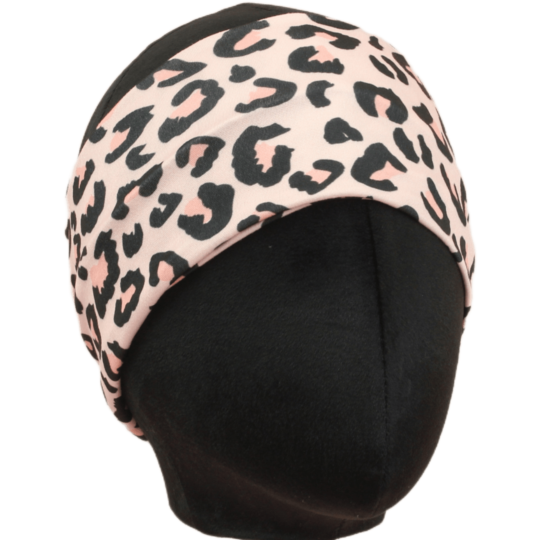 Pink Leopard Stretch Headband - The Sassy Olive