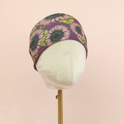 Pink Sunflowers Stretch Headband - The Sassy Olive