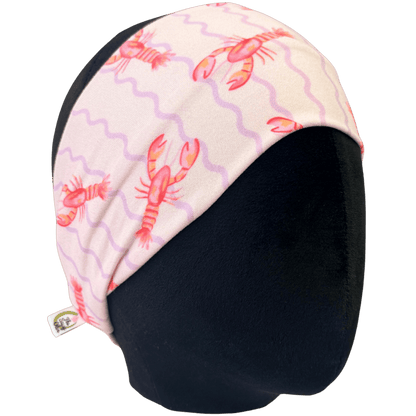 Pink Tide Lobster Stretch Headband - The Sassy Olive