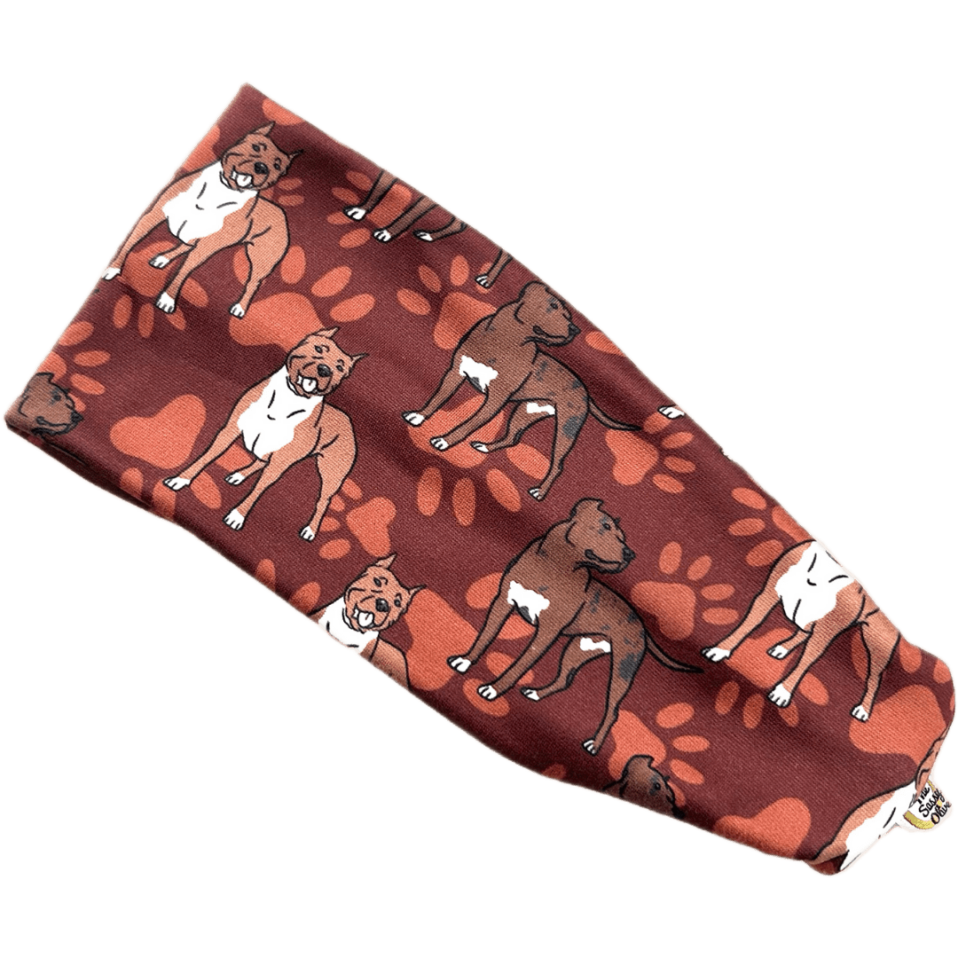 Pitbull Stretch Headband - The Sassy Olive