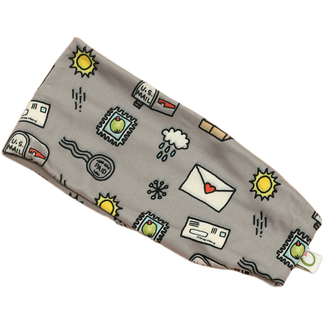 Postman Bill Stretch Headband - The Sassy Olive