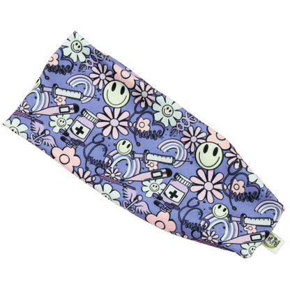 Pretty Purple Nurse Stretch Headband - The Sassy Olive