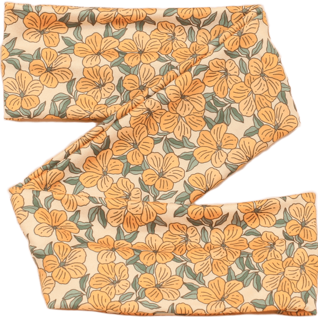 Prunella Floral Wrap Headband - The Sassy Olive