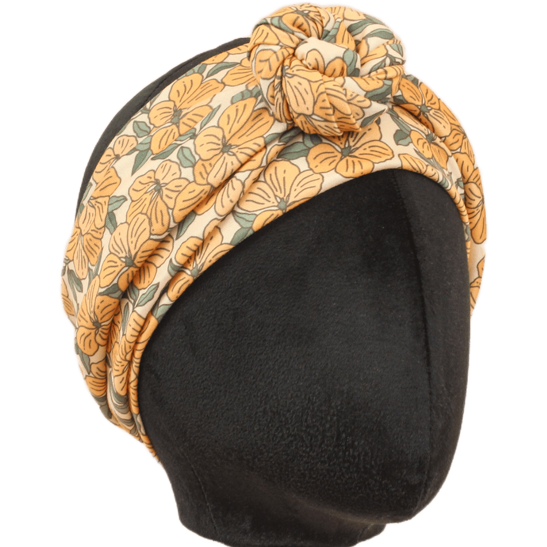 Prunella Floral Wrap Headband - The Sassy Olive