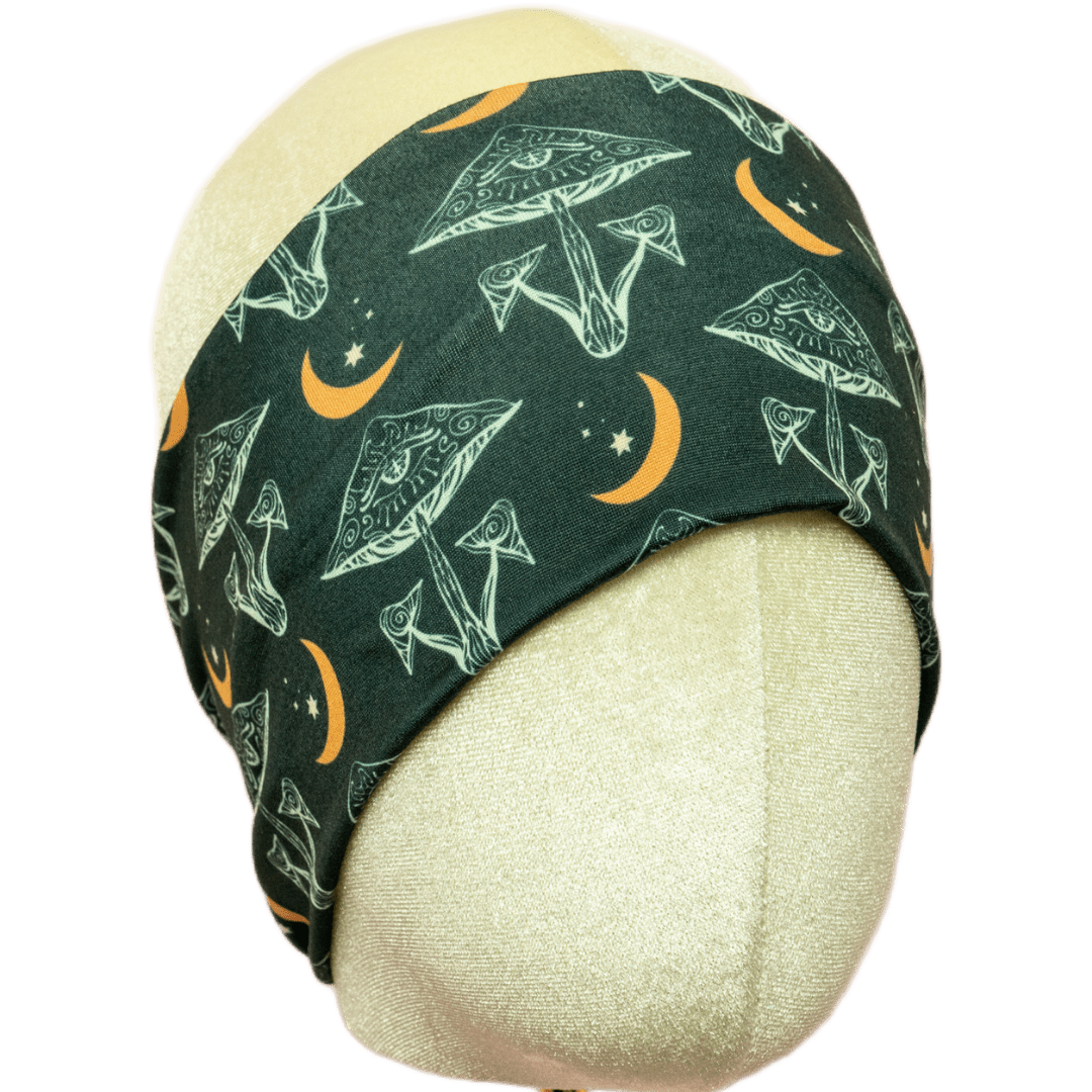 Psychic Shrooms Stretch Headband - The Sassy Olive