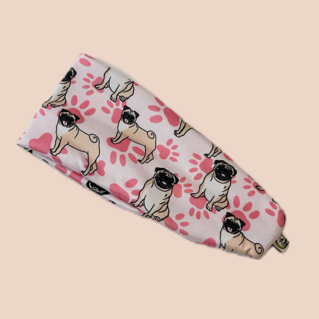 Pug Stretch Headband - The Sassy Olive