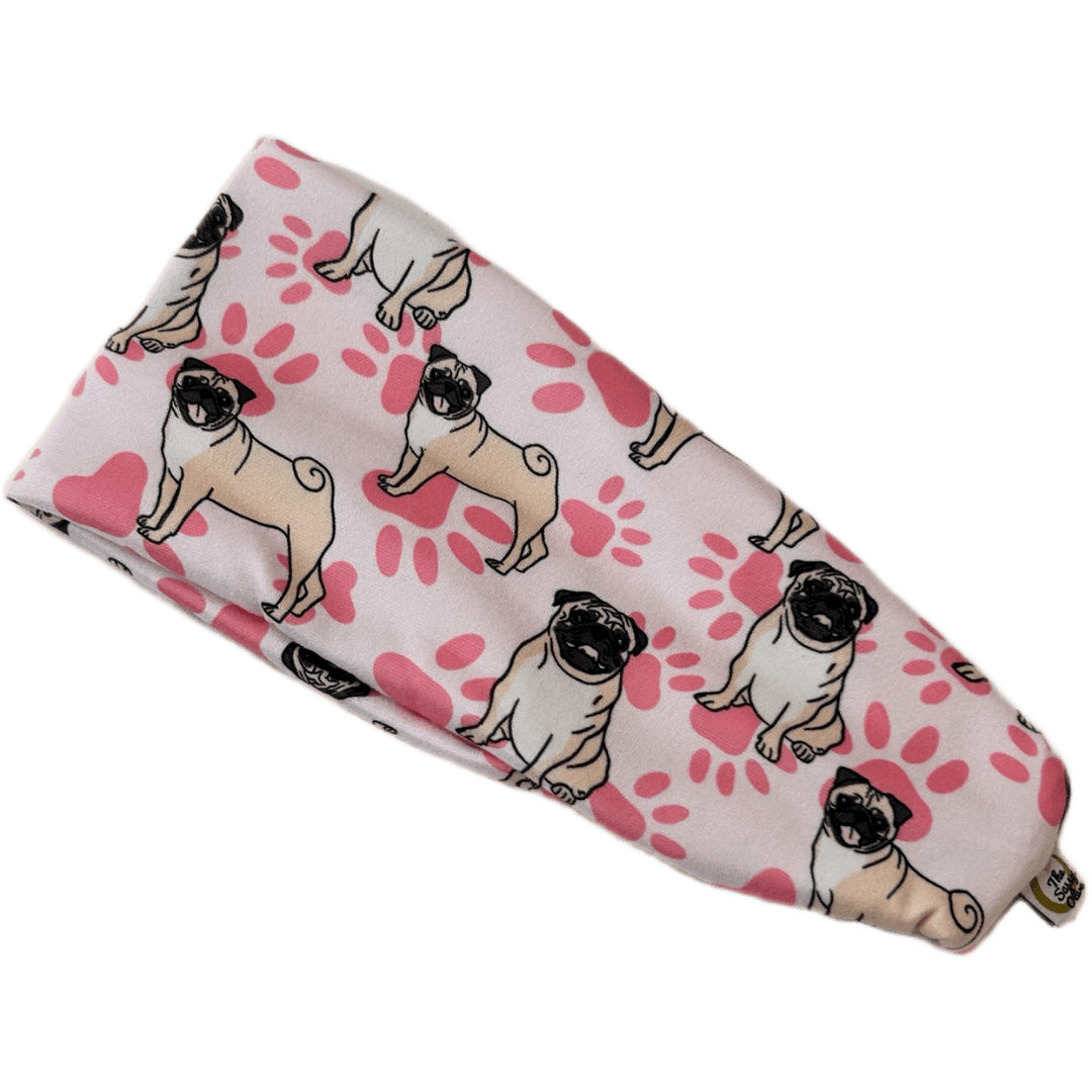 Pug Stretch Headband - The Sassy Olive
